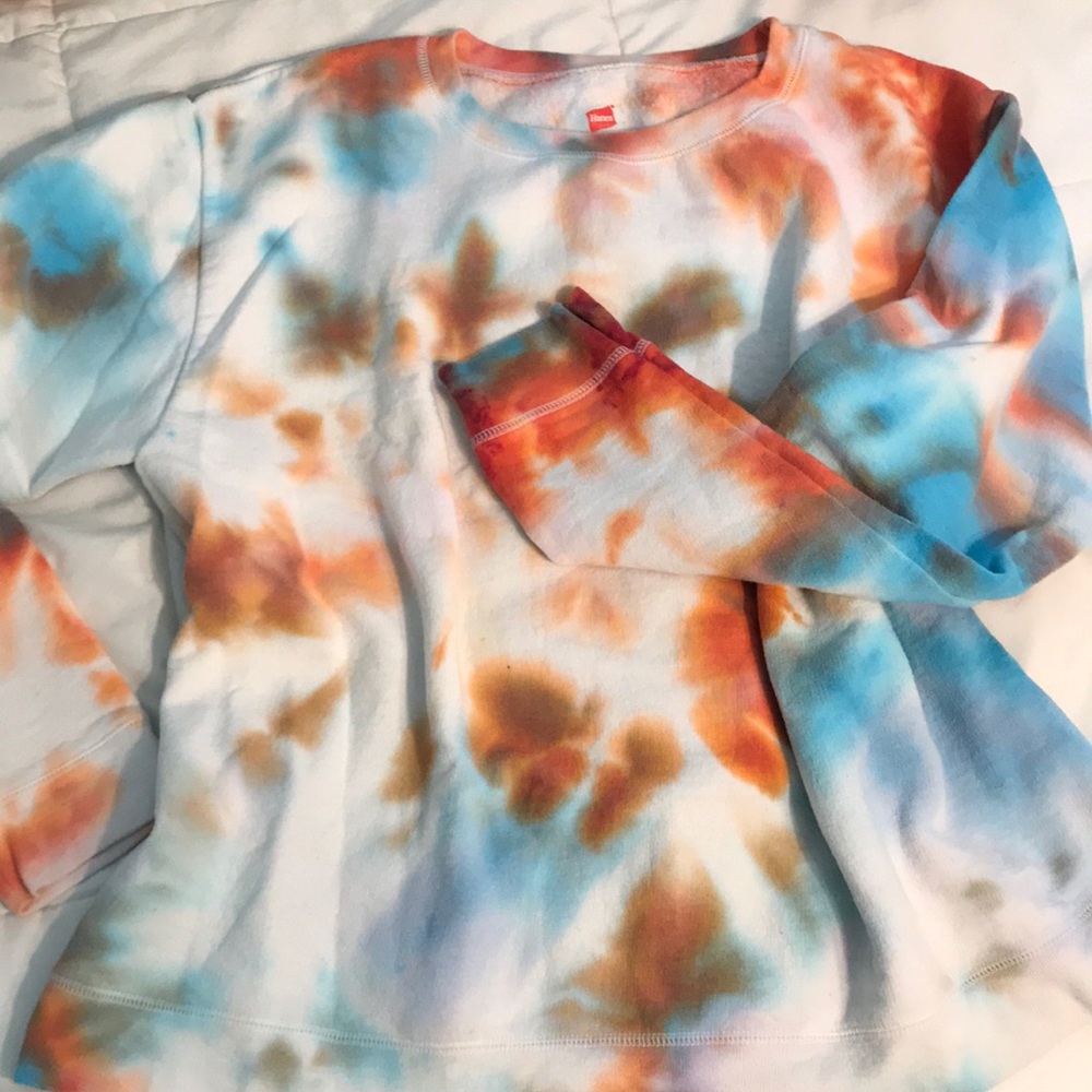 🇺🇸 4th of July American Tye dyed sweatshirt!!